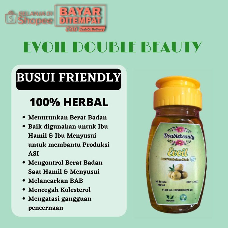 READY Evoil double beauty minuman diet viral tiktok 100% original