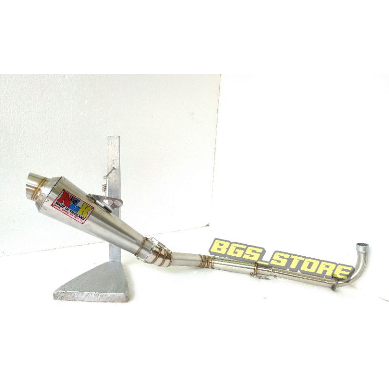Knalpot NLK kolong buat jupiter Z . Z1 . Vega . R . ZR . Force . smash . Titan . Shogun dll