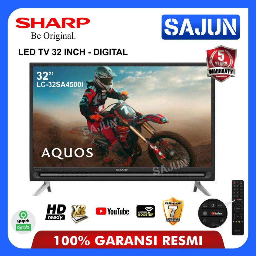 Sharp LED TV 32 Inch LC-32SA4500i Easy Smart TV 32SA4500i