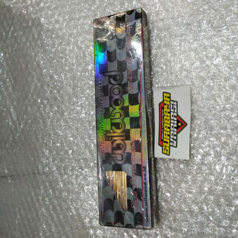 Ruji Wilwood Gold/Emas Size : 9×164 jari jari