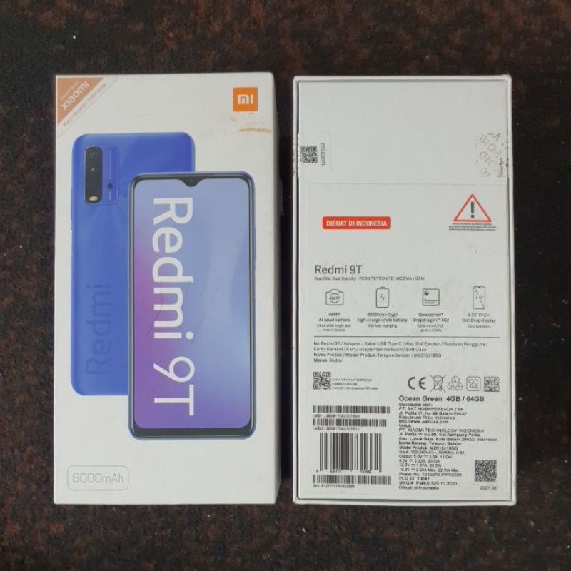 DUS BOOK KARDUS BOX XIAOMI REDMI 9T ORIGINAL COPOTAN