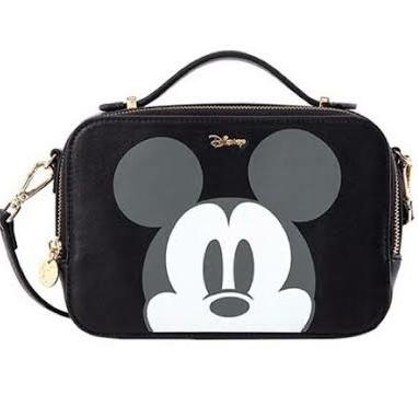 Tas selempang Disney Gracegift - mickey black