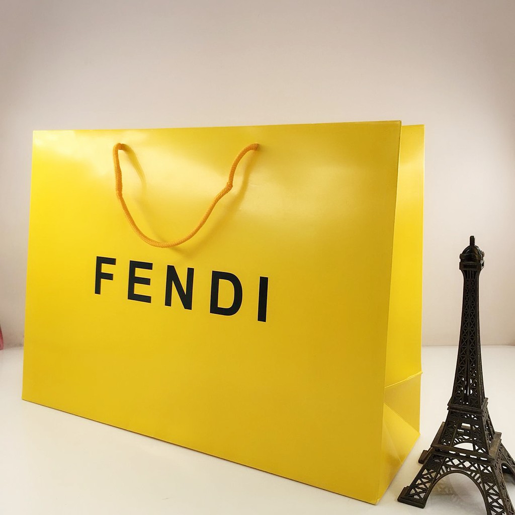 paper bag fendi