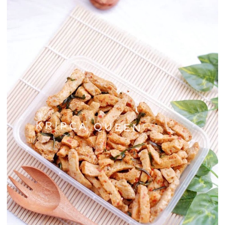 

Basreng viral - Basreng stik extra pedas daun jeruk 1 kilo