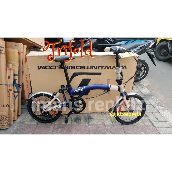 Sepeda Lipat UNITED TRIFOLD 16in