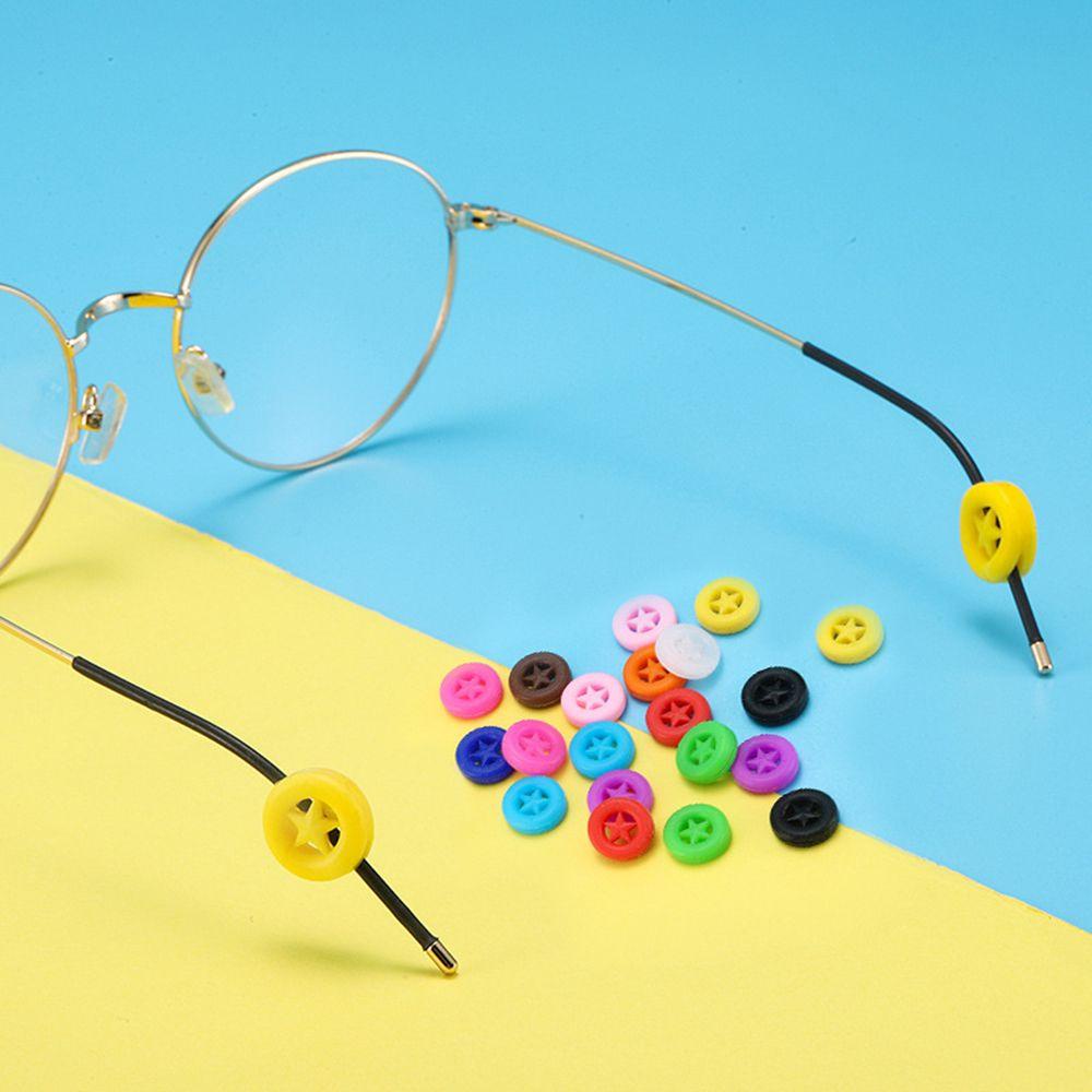 R-flower 1pasang Ear Hook Fashion Grip Candi Tip Holder Kacamata Mata Aksesoris Kacamata