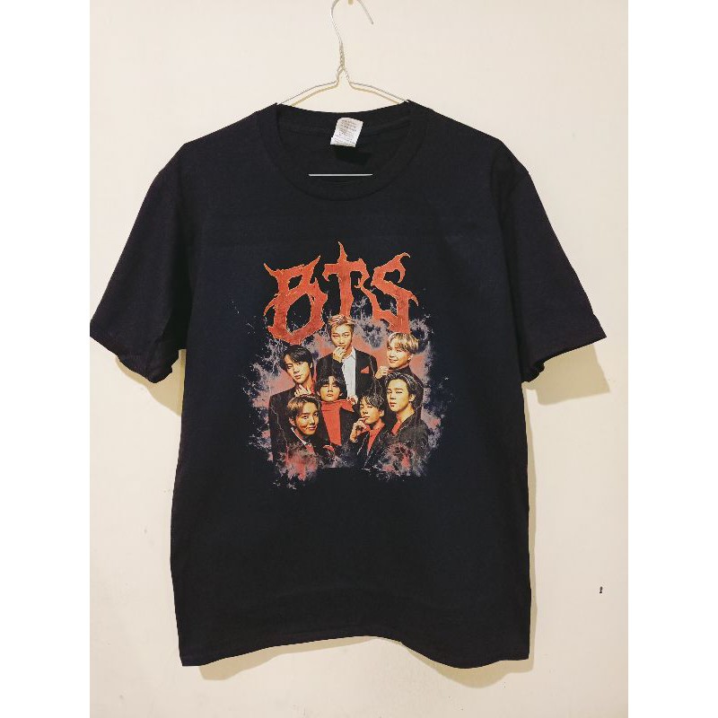 KAOS K-POP BTS VINTAGE T-SHIRT RAP TEE