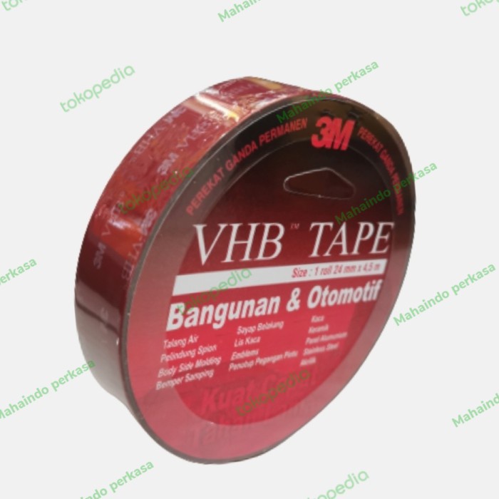 

Buruan Double Tape 3M Vhb 4900 Original Usa Perekat Emblem Diskon