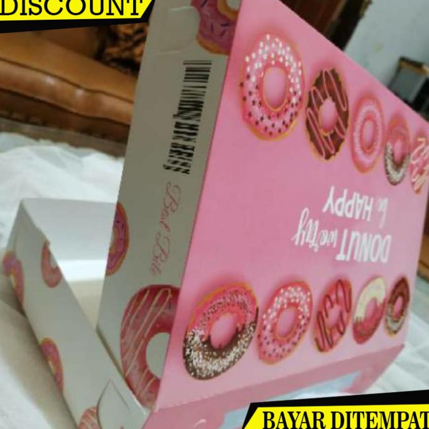 

(BAYAR DITEMPAT) BOX DONAT FULL COLOUR 27X18.5X5.5 ISI 35 B0863