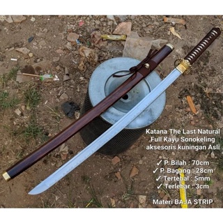 Jual Sf Katana The Last Natural Kuningan Pedang Cosplay Samurai Katana Zoro Katana Asli Katana