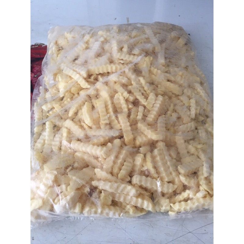 

Kentang Goreng Crinckle Cut 2.5kg