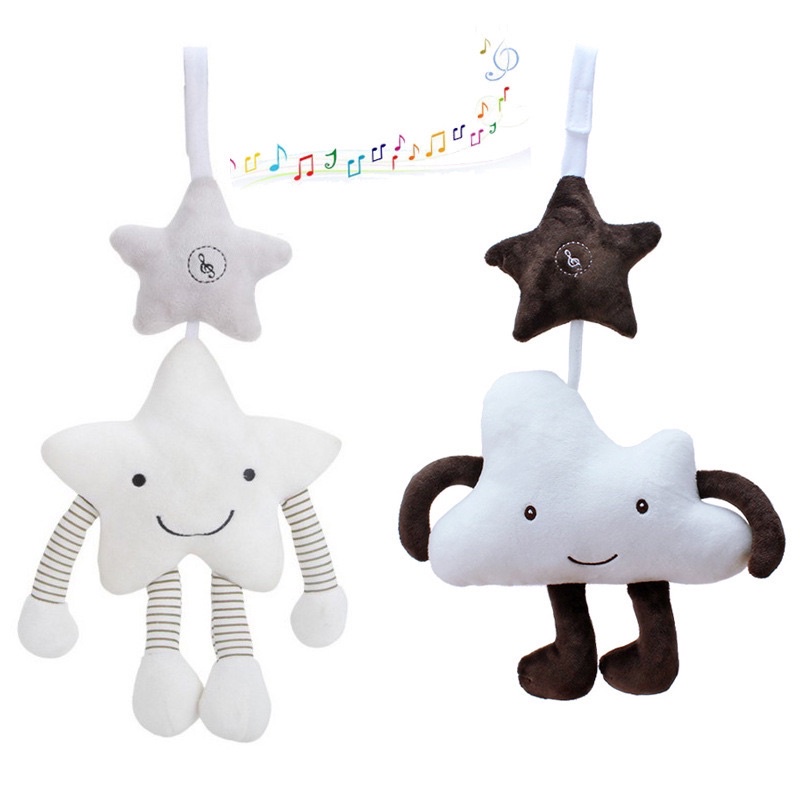 STAR CLOUD MUSICAL | mainan musik bayi | mainan stRoller bayi gantung | musical baby teether rattle