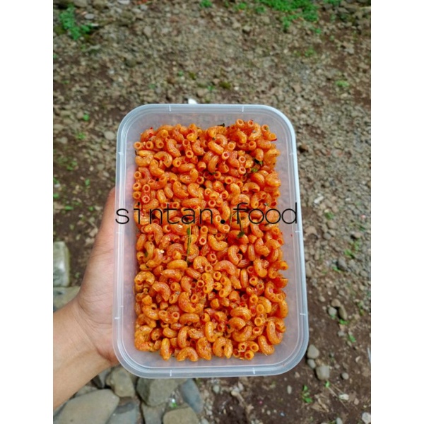 

makaroni bantet box 500ml 200gr/ngehe