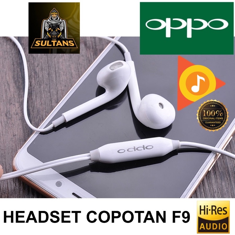 PROMO SPESIAL HANDSFREE OPPO COPOTAN F9 SUARA JERNIH BUAT WFH SMULE LIVE ZOOM DONT MISS IT GUYS