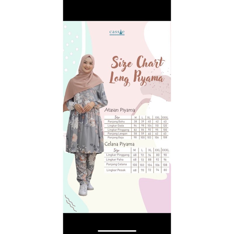 PRELOVED long piyama pajamas by cassie labels