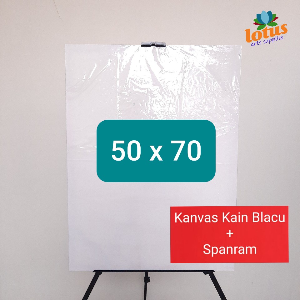 

Lotus Kanvas Lukis 50x70