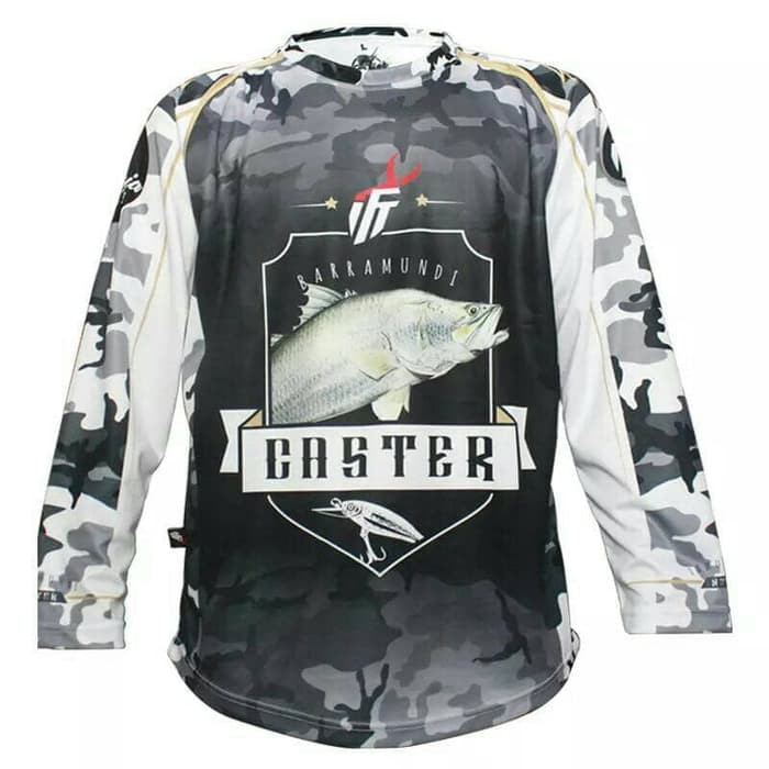Baju Jersey Mancing Barramundi Caster