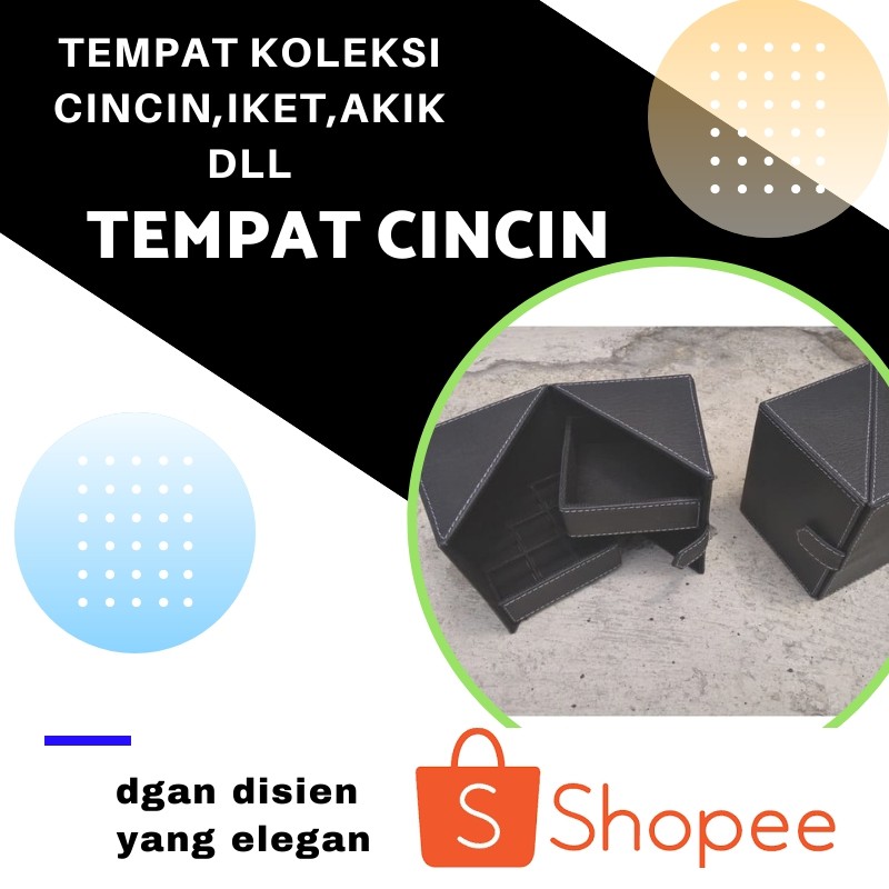 aksesoris tempat kotak boox cincin iket emban perhiasan