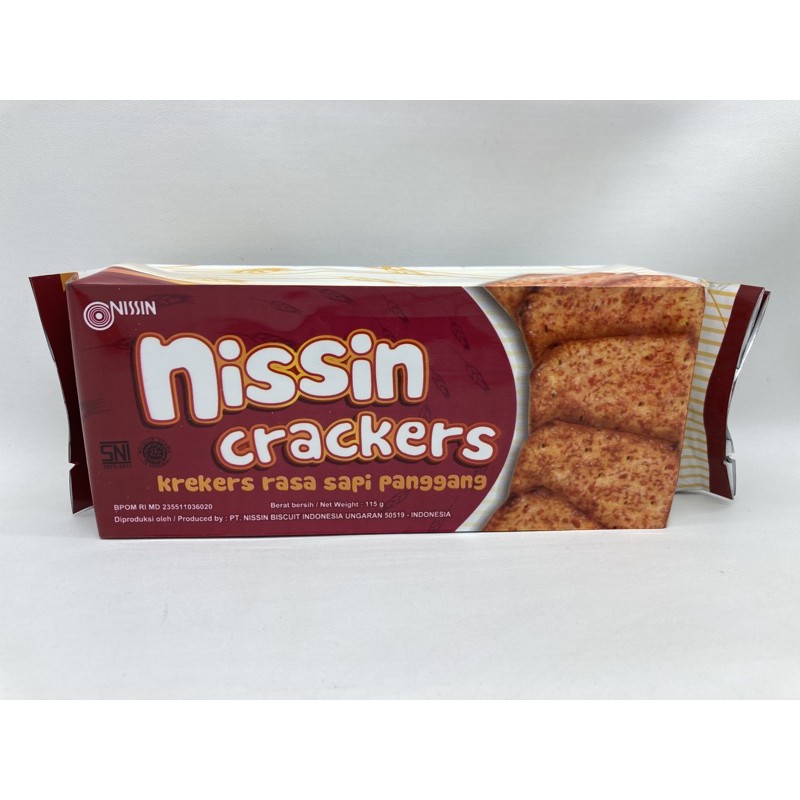 Nissin Crackers Rasa Sapi Panggang 115g