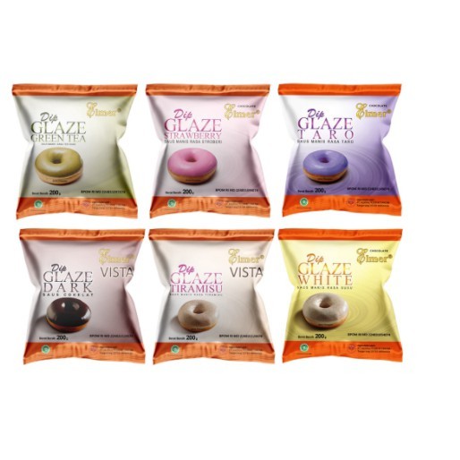 

Glaze Elmer / Glaze Donat / Elmer Dip Glaze 200gram