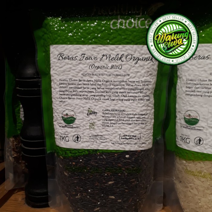 

Healthy choice beras jowo melik organik 1 kg