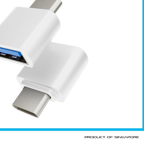 ➹ Alcatroz OTG Converter Type C to USB Female Port ❈