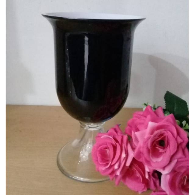 Vas Kaca WW design / Vas Kaca Hitam