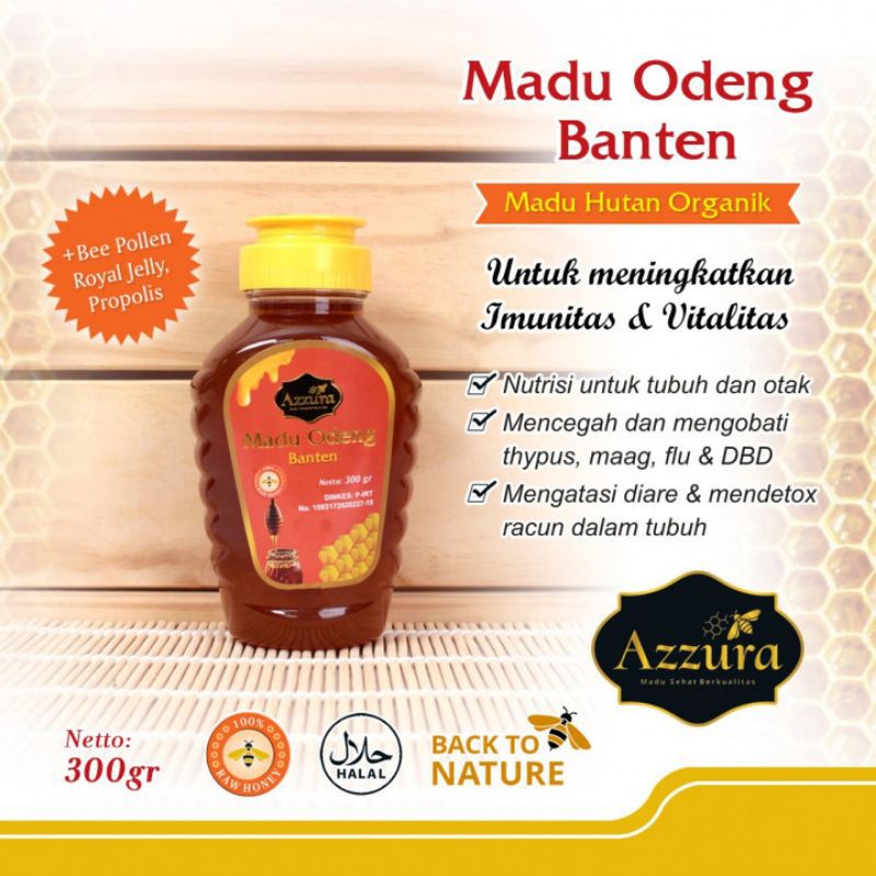 

Madu Odeng Banten 300gr Botol Plastik