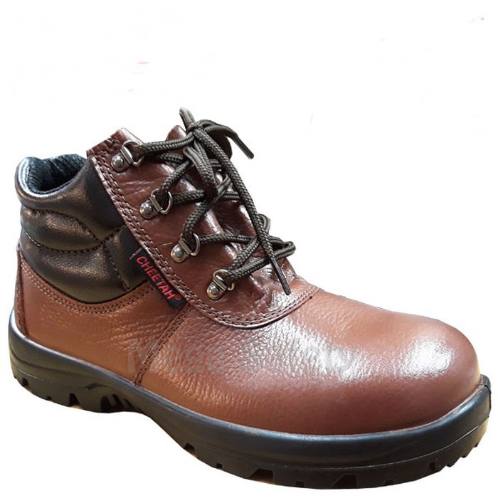 PROMO !!! SEPATU SAFETY CHEETAH 7106C (Warna Coklat)