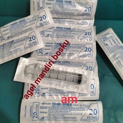 Spuit20cc Terumo/Spuit20mil Terumo