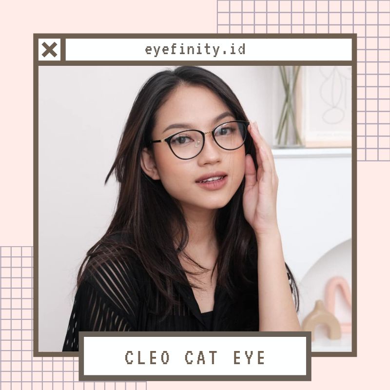 Frame Kacamata Cleo Cat Eye 1770