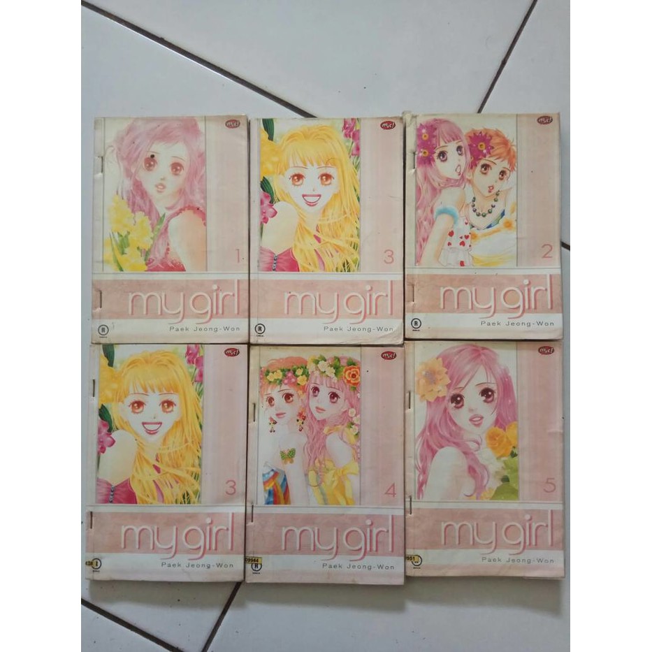komik korea paek jeong-won my girl 1-5 Tamat