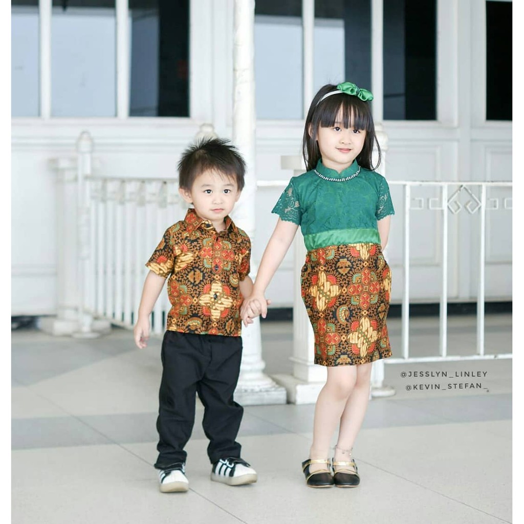 ethnickidswear dress brokat anak baju couple family set batik baju natal baju lebaran baju imlek seragam natal keluarga