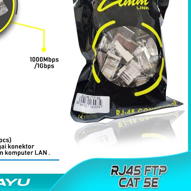 Konektor Rj45 FTP 50pcs Connector RJ45 FTP CAT5e