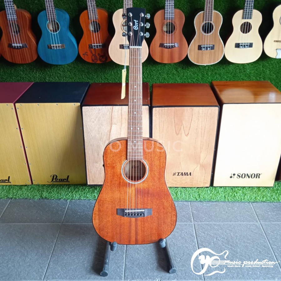 Gitar Cort Akustik Elektrik Cort Ad Mini Me W Cort Original