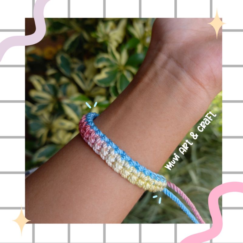 gelang rajut gelang couple