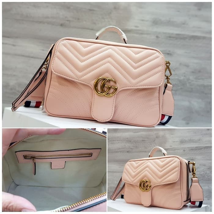 GUCCI Marmont Small Shoulder Bag Mirror Quality Tas Branded Wanita