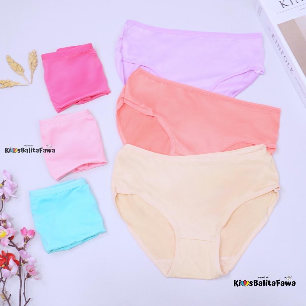 (ISI 6-12 PC) Celana Dalam uk Anak Perempuan Tanggung / Remaja Pakaian Dalam Underwear Kids Import