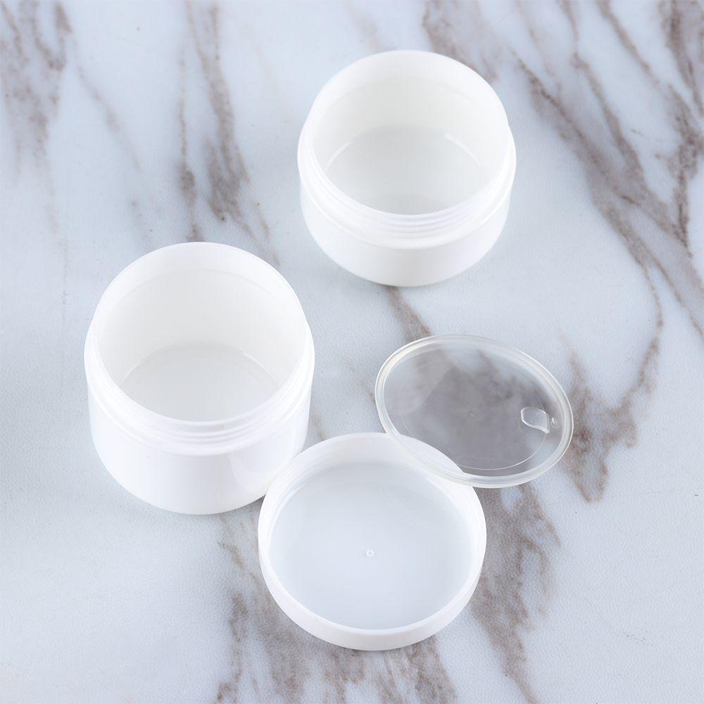 POPULAR Populer Toples Cream Wajah Plastik Makeup Lip Balm Pot Botol Kosmetik