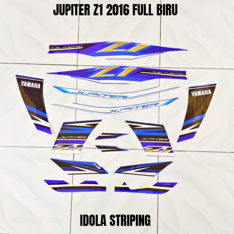 Striping Jupiter Z1 2016 Full Biru