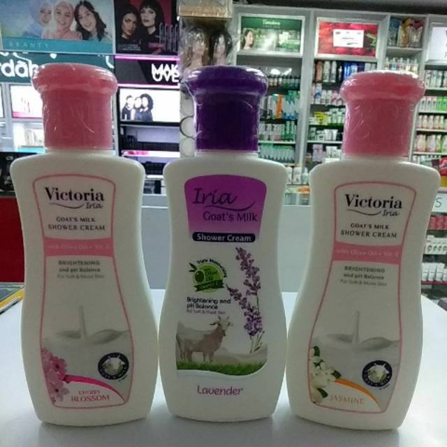 Victoria iria goat's milk shower cream 250ml