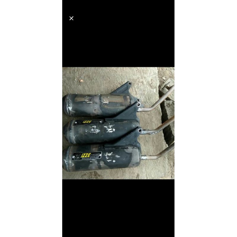 KNALPOT BEAT REGULASI IZZE MUFFLER 115-130CC