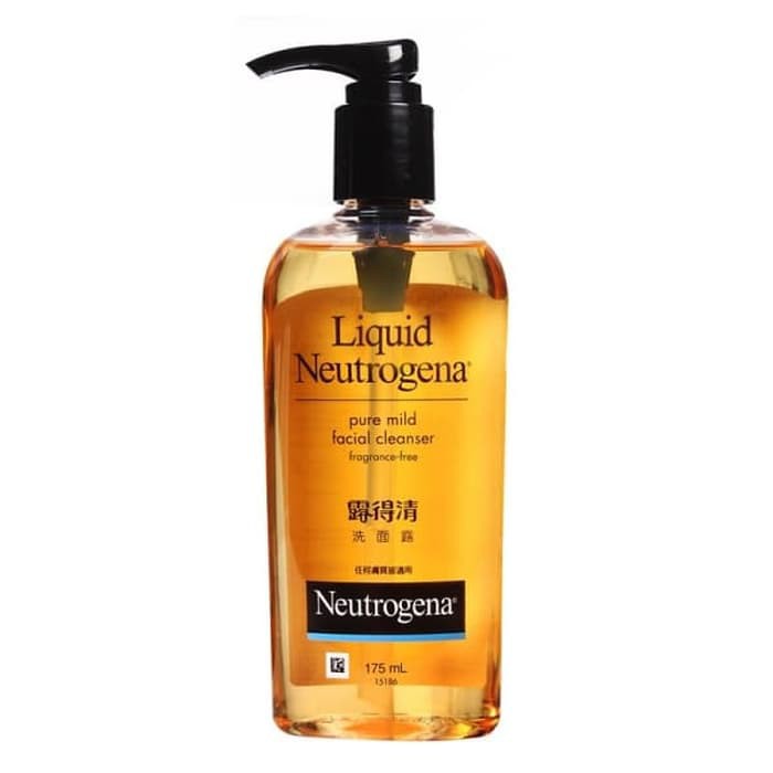 ready Neutrogena Liquid Pure Mild Facial Cleanser 175ml by XM mart