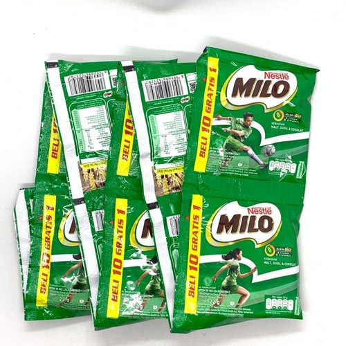 

Susu Bubuk MILO Sachet Activ-Go / 3IN1- 1 Renceng / Susu Anak