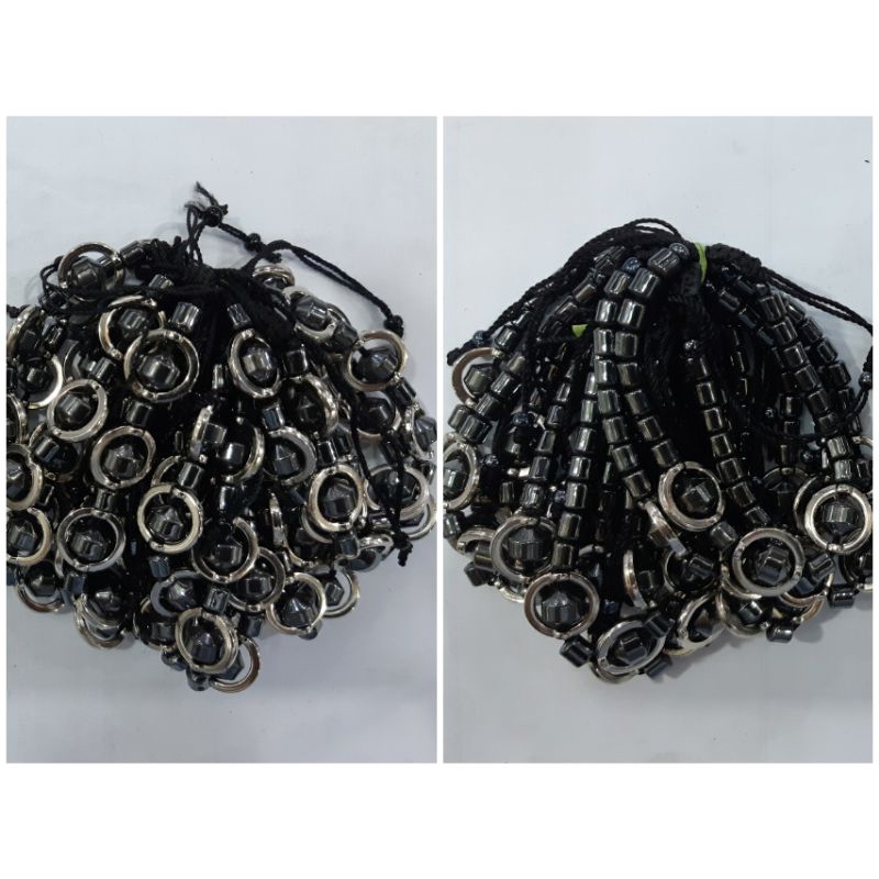 Gelang Blustin KOMBINASI Batu Bluestin 12buah Kulakan Grosir