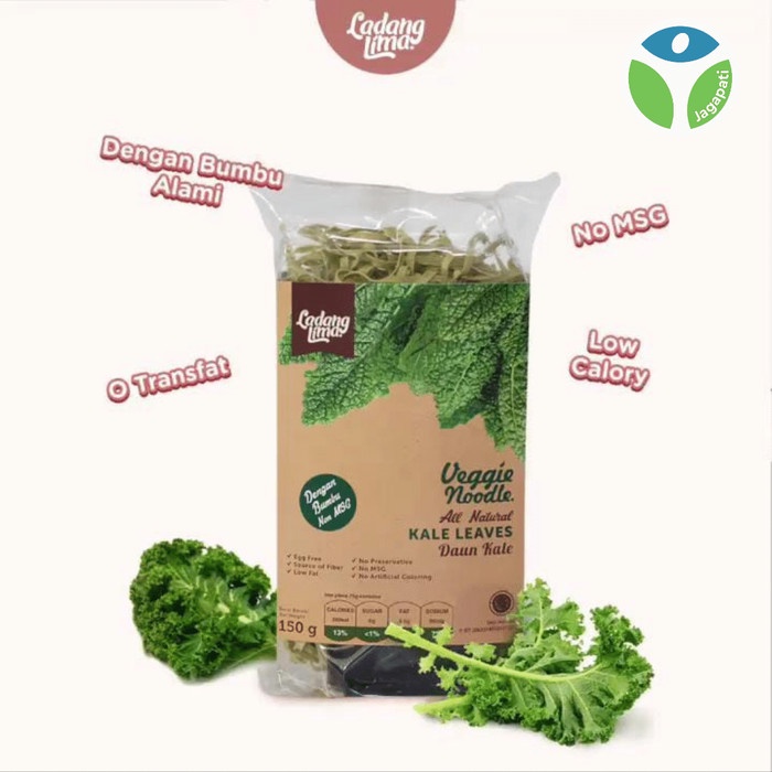

Pasta-Aneka- Ladang Lima - Veggie Noodle Kale 150 Gr -Aneka-Pasta.