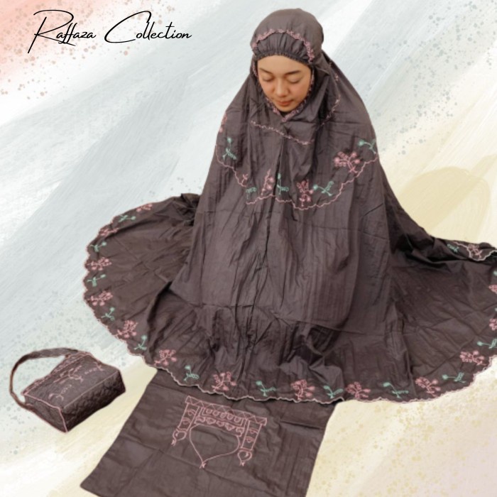 Mukena Tas Sajadah Dewasa •Mukena set Sajadah •Mukena Parasut - Mint