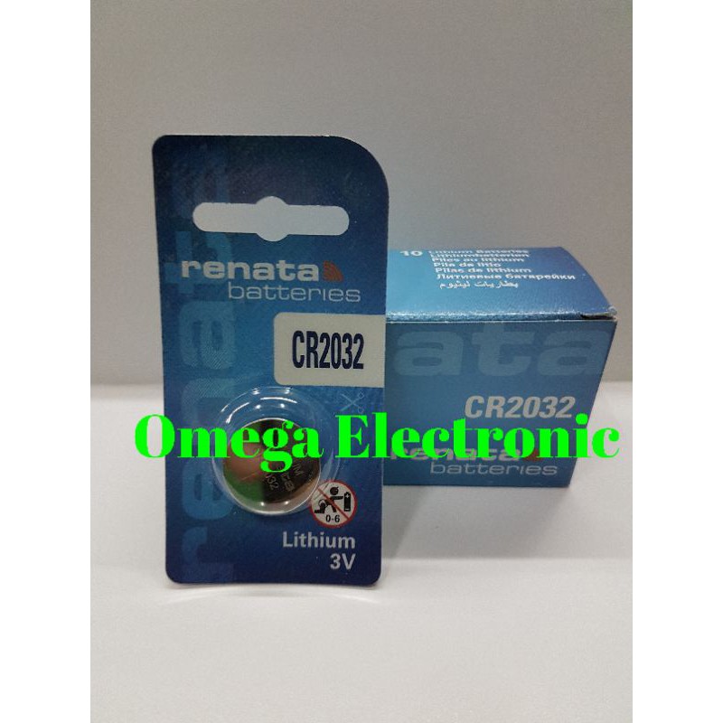 ORIGINAL Renata Baterai Lithium 3V CR2032 CR2025 CR2016 CR 2032 CR 2025 CR 2016 CMOS