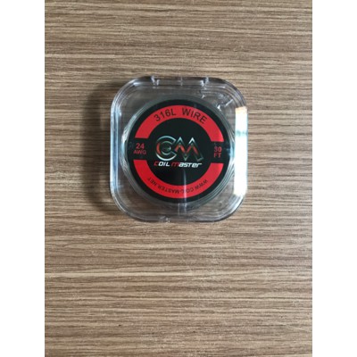 AUTHENTIC COIL MASTER SS316L 316L 24G VAPE WIRE VAPOR