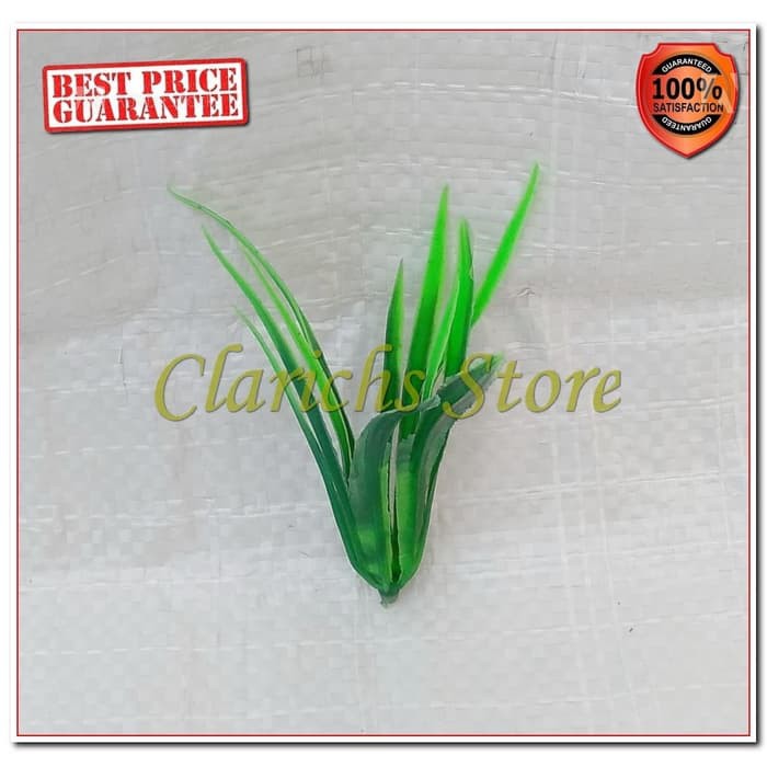 Rumput Daun Hias Kupu-Kupu Sedang per 10 pcs - Terlaris Daun Rumput Gajah Artificial Termurah